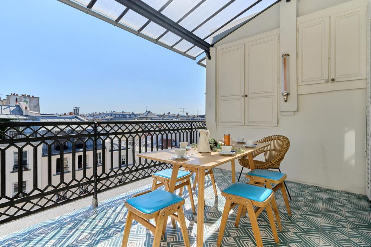 Apartment Center Of Paris With Terrace By Studio Prestige ภายนอก รูปภาพ