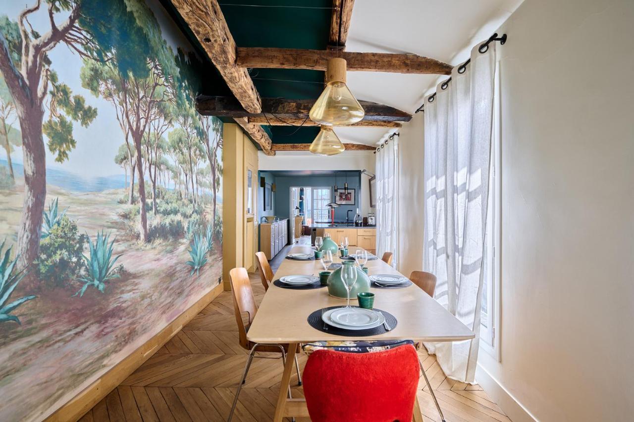 Apartment Center Of Paris With Terrace By Studio Prestige ภายนอก รูปภาพ