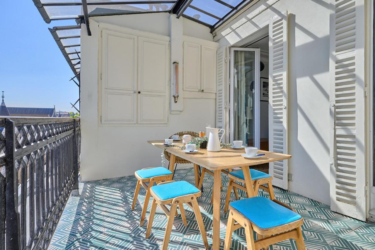 Apartment Center Of Paris With Terrace By Studio Prestige ภายนอก รูปภาพ