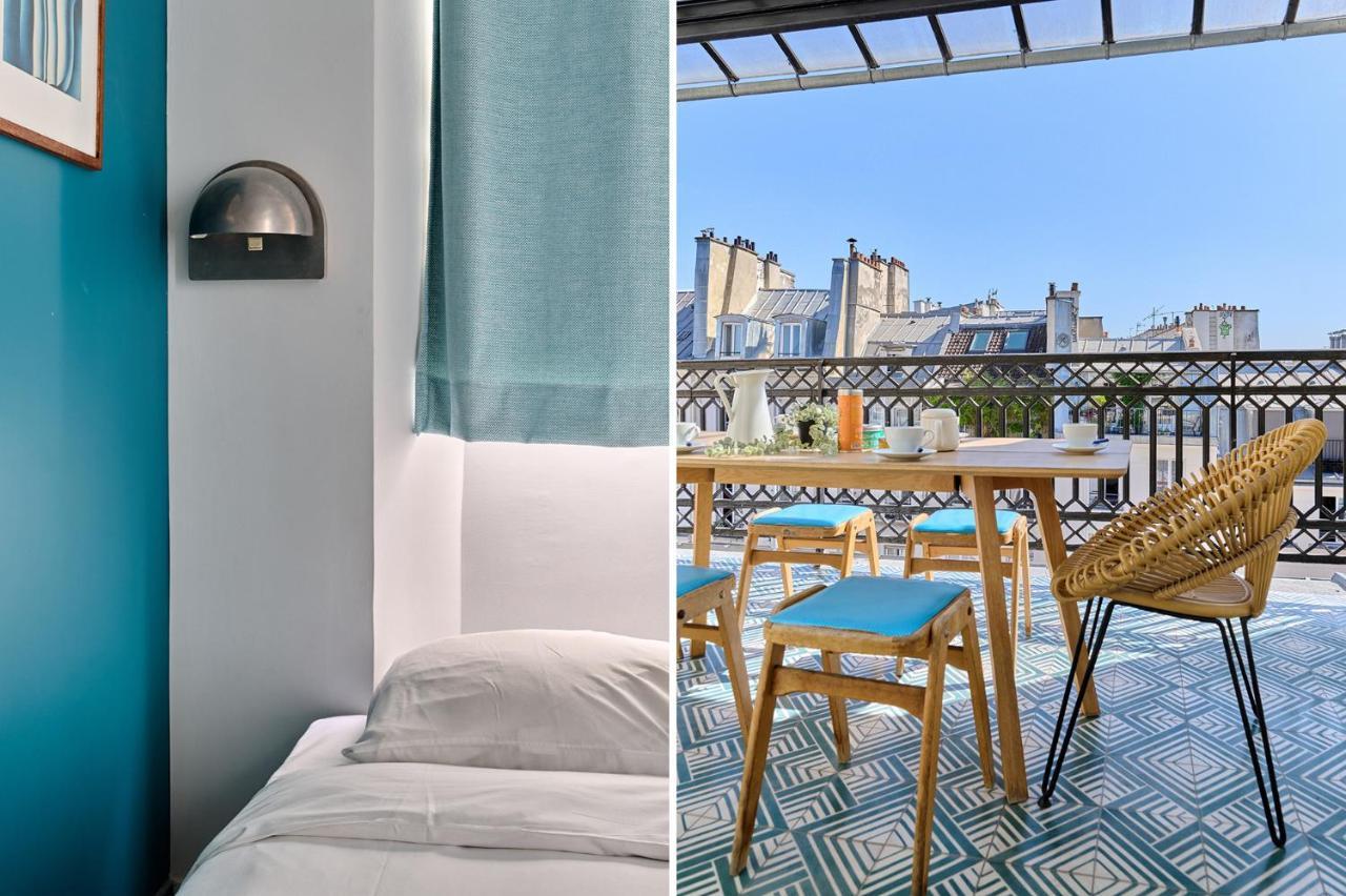 Apartment Center Of Paris With Terrace By Studio Prestige ภายนอก รูปภาพ